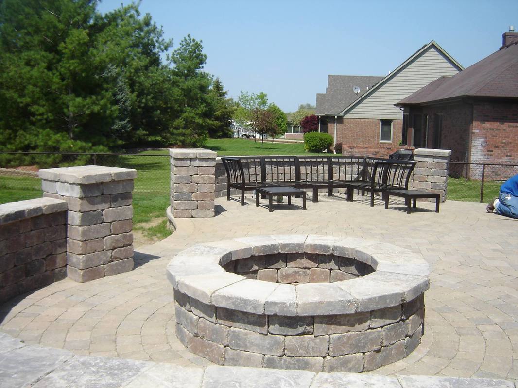 one of our outdoor living spaces